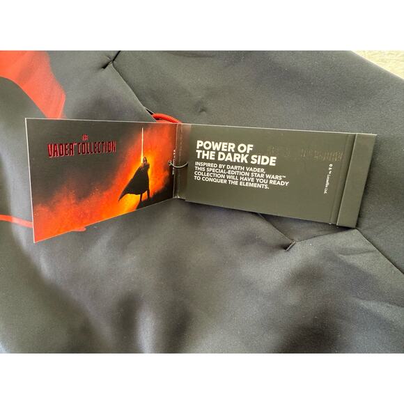 NEW Star Wars x Columbia Darth Vader Pullover Hoodie Adult Small Lightsaber - Picture 7 of 10